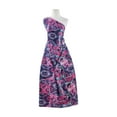 thumbnail image 1 of Zelouf Salsa Print On Scuba  , Sewing, DIY, Crafts Fabric by the Yard, 314 Pink/navy, 20 Yard, 1 of 2
