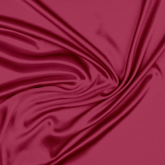 Zelouf Satin Knit Lining , Sewing, DIY, Crafts Fabric by the Yard, Breezy Fuchsia, 50 Yard