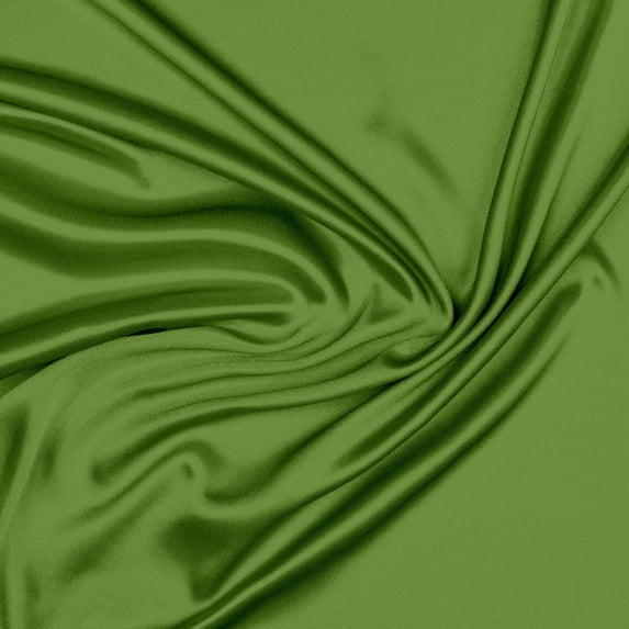 Zelouf Satin Knit Lining , Sewing, DIY, Crafts Fabric by the Yard, Kiwi Ice, 3 Yard