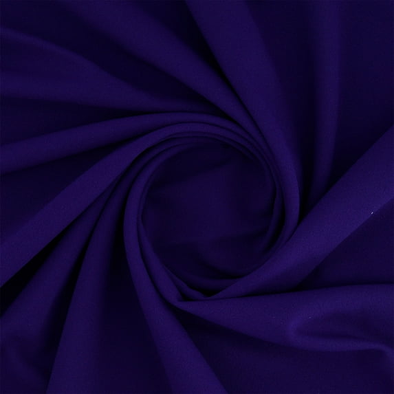 Zelouf Scuba Crepe Stretch Knit , Sewing, DIY, Crafts Fabric by the Yard, Indigo Wave, 50 Yard