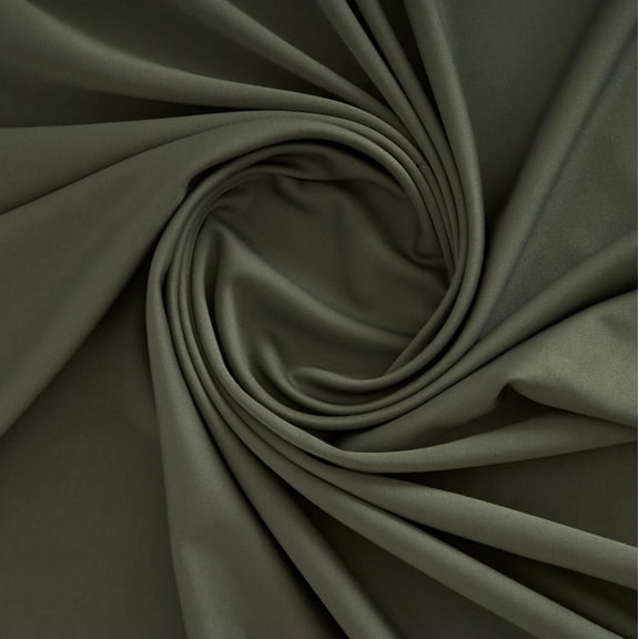 Zelouf Scuba Crepe , Sewing, DIY, Crafts Fabric by the Yard, Olive Hana, 10 Yard