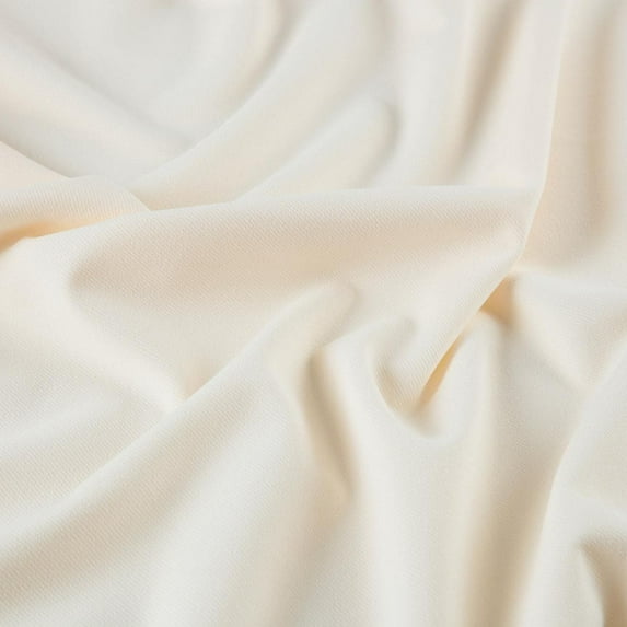 Zelouf Scuba Crepe Twill , Sewing, DIY, Crafts Fabric by the Yard, Shell Allure, 5 Yard