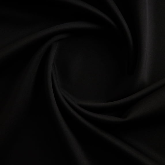 Zelouf Scuba Knit , Sewing, DIY, Crafts Fabric by the Yard, Black, 5 Yard