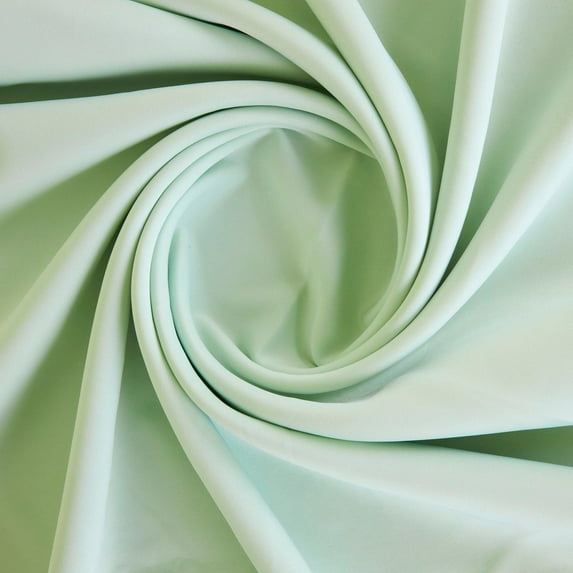 Zelouf Scuba Knit , Sewing, DIY, Crafts Fabric by the Yard, Delicate Green, 7 Yard