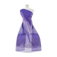 thumbnail image 1 of Zelouf Sequin Web Tulle  , Sewing, DIY, Crafts Fabric by the Yard, Purple, 3 Yard, 1 of 6