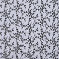 thumbnail image 1 of Zelouf Sera Floral Corded Lace On Tulle  , Sewing, DIY, Crafts Fabric by the Yard, Black, 1 Yard, 1 of 2