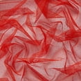 thumbnail image 1 of Zelouf Sheer Glitter Tulle , Sewing, DIY, Crafts Fabric by the Yard, Neon Orange Salsa, 7 Yard, 1 of 2
