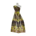 thumbnail image 1 of Zelouf Sheer Matte Jersey Print  , Sewing, DIY, Crafts Fabric by the Yard, 729 Lime/choc, 1 Yard, 1 of 2