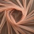 thumbnail image 1 of Zelouf Sheer Tulle , Sewing, DIY, Crafts Fabric by the Yard, Luscious Apricot, 20 Yard, 1 of 2