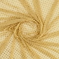 thumbnail image 1 of Zelouf Sienna Mesh Beads On Mesh  , Sewing, DIY, Crafts Fabric by the Yard, Gold/gold, 20 Yard, 1 of 2