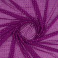 thumbnail image 1 of Zelouf Sienna Mesh Beads On Mesh  , Sewing, DIY, Crafts Fabric by the Yard, Magenta/purple, 3 Yard, 1 of 2