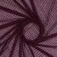 thumbnail image 1 of Zelouf Sienna Mesh Beads On Mesh  , Sewing, DIY, Crafts Fabric by the Yard, Plum/plum, 1 Yard, 1 of 2