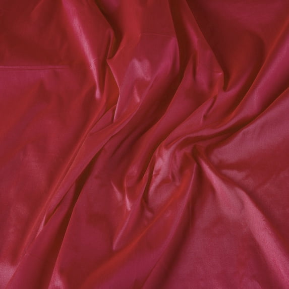 Zelouf Silky Taffeta , Sewing, DIY, Crafts Fabric by the Yard, Guava Jewel, 1 Yard