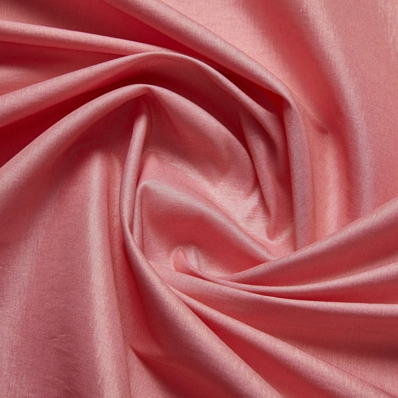 Zelouf Soft Foil On Daniella N/p Span Taffeta , Sewing, DIY, Crafts Fabric by the Yard, Funky Pink/gold, 1 Yard