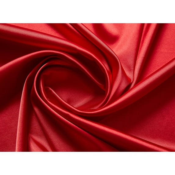 Zelouf Solid 75D Stretch Satin , Sewing, DIY, Crafts Fabric by the Yard, Apple Jelly, 20 Yard