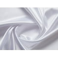 thumbnail image 1 of Zelouf Solid 75D Stretch Satin  , Sewing, DIY, Crafts Fabric by the Yard, White, 50 Yard, 1 of 2