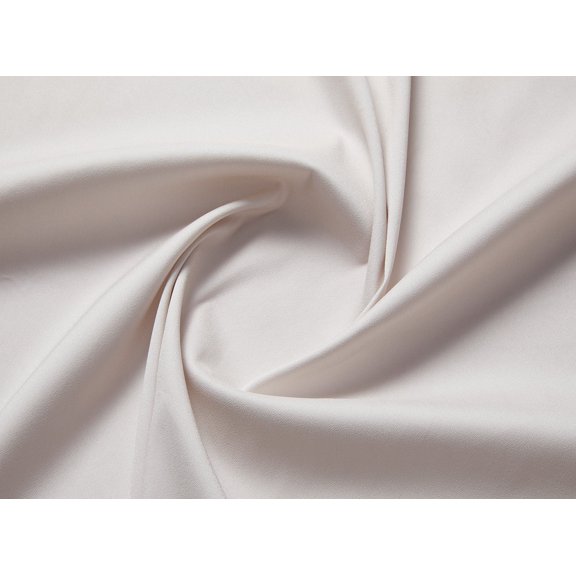 Zelouf Solid Acetate Nylon Spandex Satin , Sewing, DIY, Crafts Fabric by the Yard, Buff Silver, 7 Yard