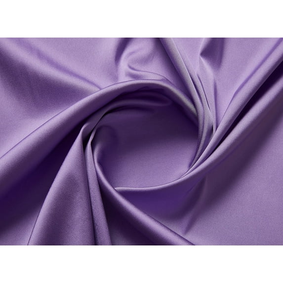 Zelouf Solid Acetate Nylon Spandex Satin , Sewing, DIY, Crafts Fabric by the Yard, Crocus, 10 Yard