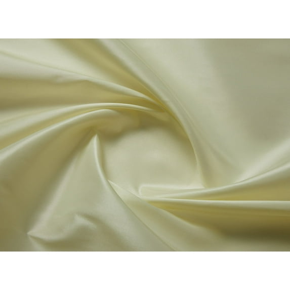 Zelouf Solid Alexa Taffeta , Sewing, DIY, Crafts Fabric by the Yard, Star Yellow, 5 Yard
