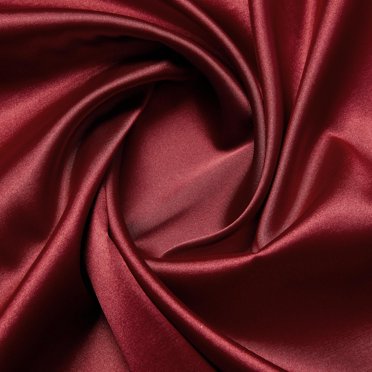 Zelouf Solid Iridescent Stretch Satin  , Sewing, DIY, Crafts Fabric by the Yard, Lush Red, 7 Yard