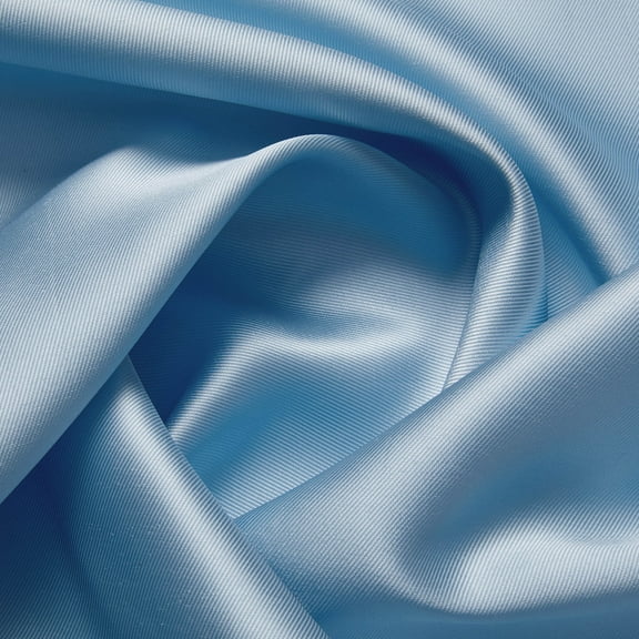 Zelouf Solid Mika Twill  , Sewing, DIY, Crafts Fabric by the Yard, Blue, 3 Yard