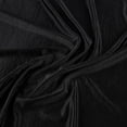 thumbnail image 1 of Zelouf Solid Silky Washer Knit  , Sewing, DIY, Crafts Fabric by the Yard, Black, 5 Yard, 1 of 2