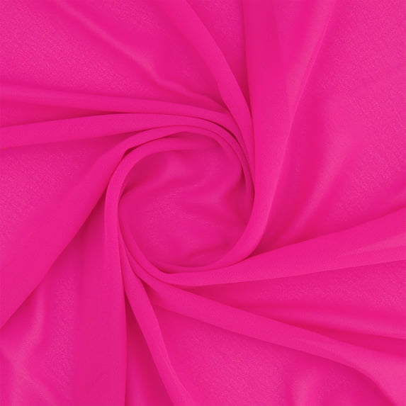 Zelouf Souffle Crepe Chiffon , Sewing, DIY, Crafts Fabric by the Yard, Berry Wave, 20 Yard
