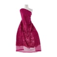 thumbnail image 1 of Zelouf Soutache And Dull Sequin On Tulle  , Sewing, DIY, Crafts Fabric by the Yard, Orchid Frost, 1 Yard, 1 of 2