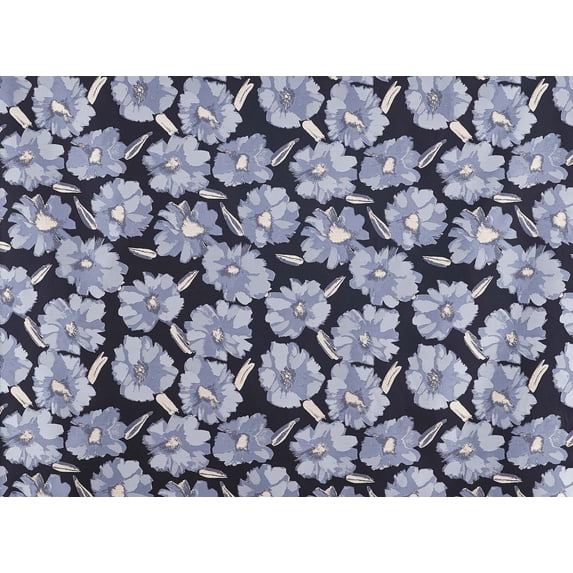 Zelouf Splash Floral Jacquard , Sewing, DIY, Crafts Fabric by the Yard, Black/neutral, 20 Yard