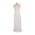 thumbnail image 1 of Zelouf Stella Eyelet Embroidery Stripe Voile  , Sewing, DIY, Crafts Fabric by the Yard, White, 10 Yard, 1 of 3