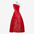 thumbnail image 1 of Zelouf Stony Floral Lace , Sewing, DIY, Crafts Fabric by the Yard, Majestic Crimson, 3 Yard, 1 of 2