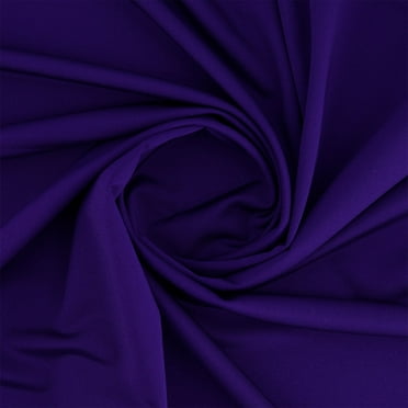 Zelouf Stretch Bodycon Satin , Sewing, DIY, Crafts Fabric by the Yard, Indigo Wave, 3 Yard