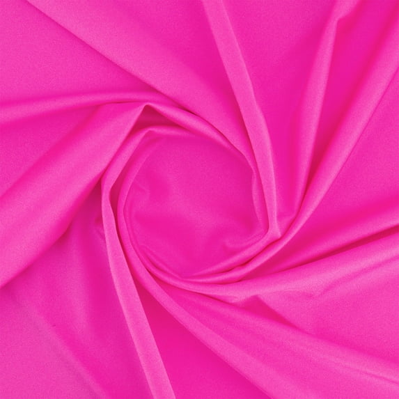 Zelouf Stretch Bodycon Satin , Sewing, DIY, Crafts Fabric by the Yard, Pink Wave, 3 Yard