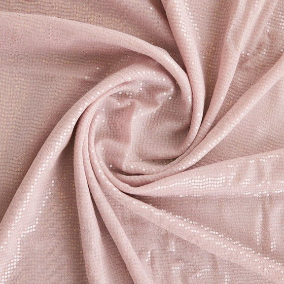 Zelouf Stretch Clear Trans Knit , Sewing, DIY, Crafts Fabric by the Yard, Delicate Lilac, 3 Yard