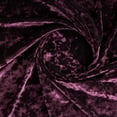 thumbnail image 1 of Zelouf Stretch Crushed Velvet , Sewing, DIY, Crafts Fabric by the Yard, Maroon, 10 Yard, 1 of 2