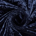 thumbnail image 1 of Zelouf Crushed Stretch Velvet , Sewing, DIY, Crafts Fabric by the Yard, Winter Navy, 3 Yard, 1 of 2
