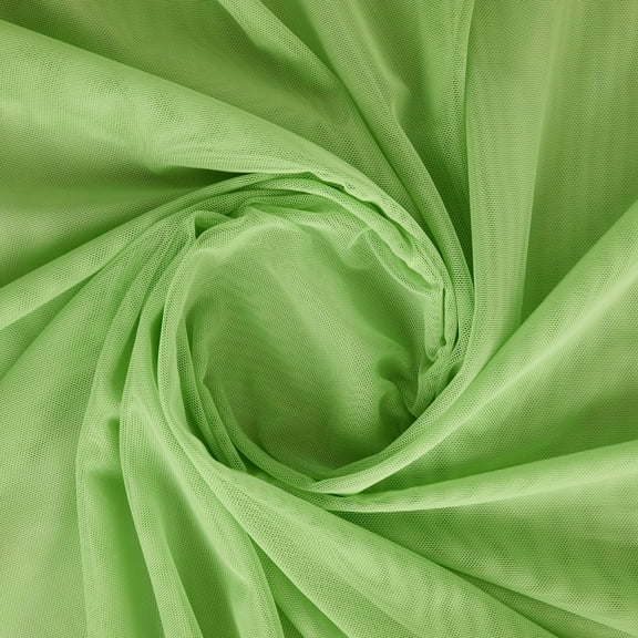 Zelouf Stretch Power Mesh , Sewing, DIY, Crafts Fabric by the Yard, Vibrant Mint, 3 Yard