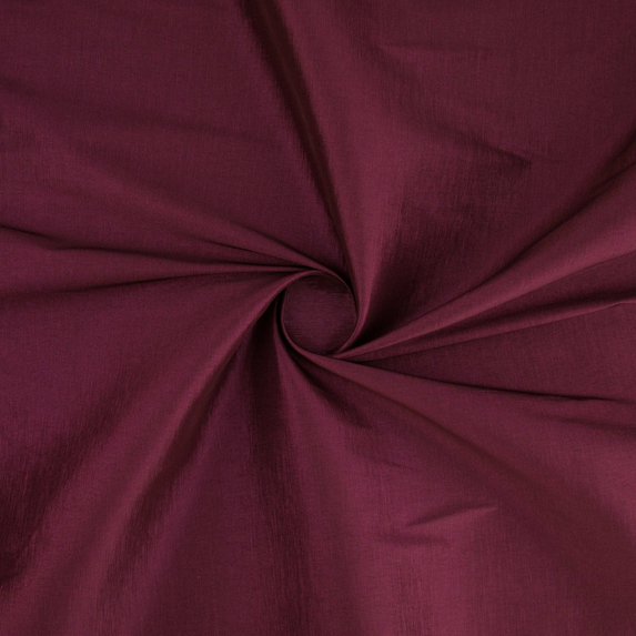 Zelouf Stretch Taffeta , Sewing, DIY, Crafts Fabric by the Yard, Baroque Burgundy, 5 Yard