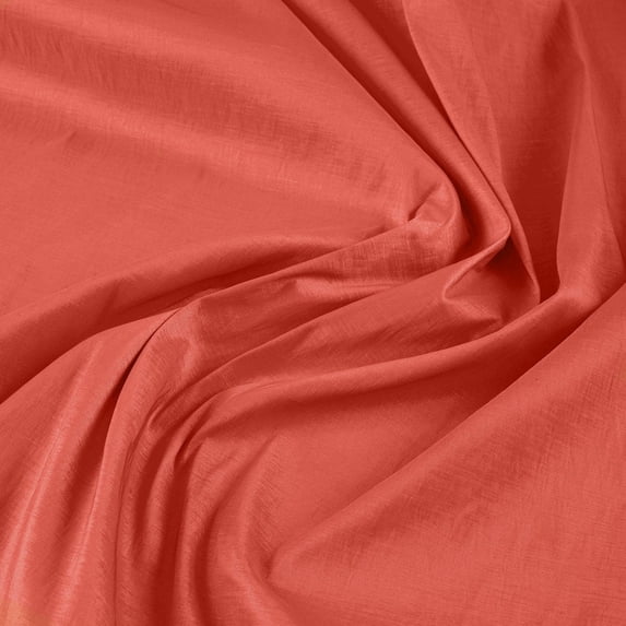 Zelouf Stretch Taffeta , Sewing, DIY, Crafts Fabric by the Yard, Coral Bellini, 7 Yard