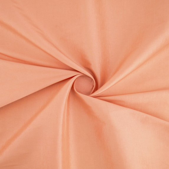 Zelouf Stretch Taffeta , Sewing, DIY, Crafts Fabric by the Yard, Gracious Apricot, 10 Yard