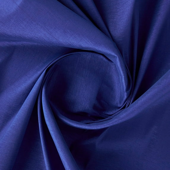 Zelouf Stretch Taffeta , Sewing, DIY, Crafts Fabric by the Yard, Lush Indigo, 50 Yard