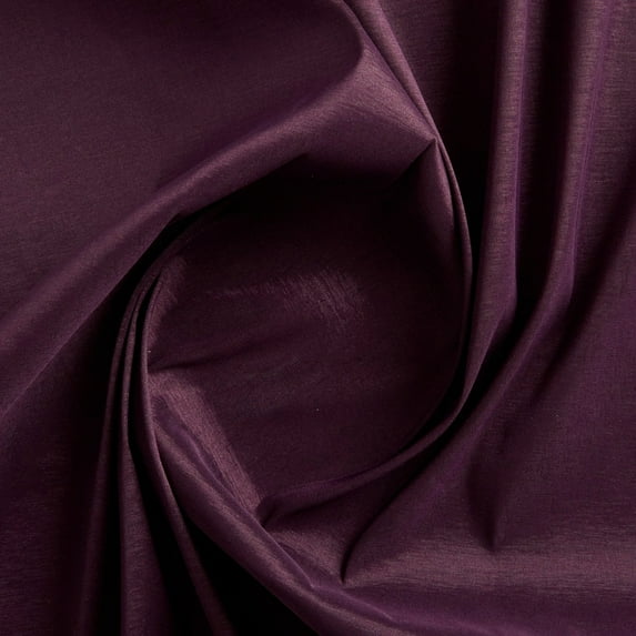 Zelouf Stretch Taffeta , Sewing, DIY, Crafts Fabric by the Yard, Lush Plum, 7 Yard