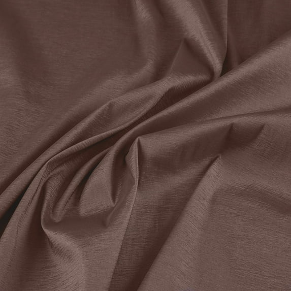 Zelouf Stretch Taffeta , Sewing, DIY, Crafts Fabric by the Yard, Pure Mocha, 3 Yard