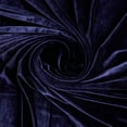 thumbnail image 1 of Zelouf Stretch Velvet , Sewing, DIY, Crafts Fabric by the Yard, Majestic Indigo, 1 Yard, 1 of 2