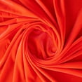 thumbnail image 1 of Zelouf Stretch Velvet , Sewing, DIY, Crafts Fabric by the Yard, Orange, 3 Yard, 1 of 4