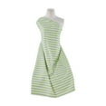 thumbnail image 1 of Zelouf Stripe Pique Print  , Sewing, DIY, Crafts Fabric by the Yard, 719 Lime/wht, 3 Yard, 1 of 2