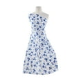 thumbnail image 1 of Zelouf Swiss Dot Print  , Sewing, DIY, Crafts Fabric by the Yard, 144 Wht/blue, 10 Yard, 1 of 2