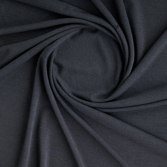 Zelouf T/r Matte Jersey Dble-Dye  , Sewing, DIY, Crafts Fabric by the Yard, Navy, 7 Yard