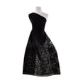 thumbnail image 1 of Zelouf Teo Floral Lace  [ 1.75 Per Panel ]  , Sewing, DIY, Crafts Fabric by the Yard, Black, 50 Yard, 1 of 2