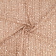 thumbnail image 1 of Zelouf Textured Knit W/ Sequins And Eyelash  , Sewing, DIY, Crafts Fabric by the Yard, Dark Rose, 7 Yard, 1 of 5
